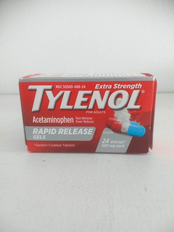 Tylenol Extra Strength Acetaminophen Rapid Release Gels, 24 ct Cheap