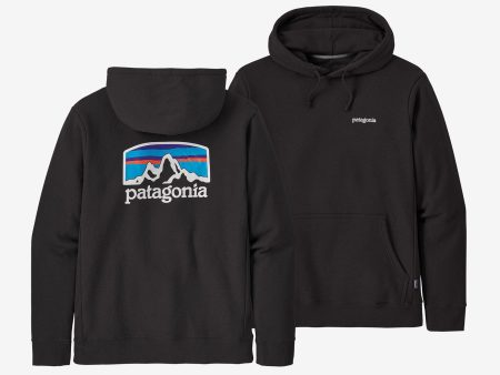 Patagonia Men s Fitz Roy Horizon Hoodie - Black For Sale