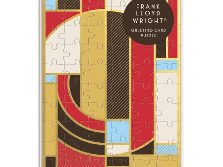 Frank Lloyd Wright Hoffman Rug Greeting Card Puzzle Online Sale