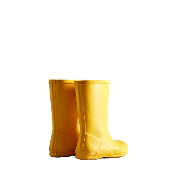 Hunter Kids First Classic Rain Boots - Yellow Online now