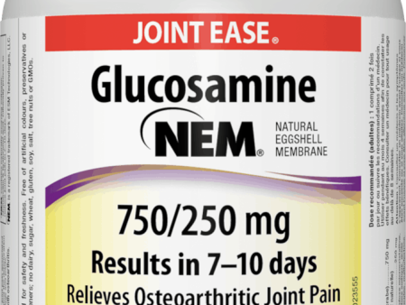 Webber Naturals Triple Strength Glucosamine with NEM® Natural Eggshell Membrane, 750 250 mg, 60 Tablets Sale