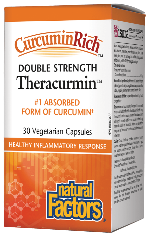 CurcuminRich™ Double Strength Theracurmin™,  30 Vegetarian Capsules Online Sale