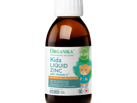 Organika Kids Liquid Zinc with Vitamin C 100ml Cheap