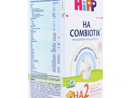 HiPP HA Germany Hydrolyzed Stage 2 Combiotic Follow-On Infant Milk Formula For Cheap