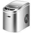 VIVOHOME Electric Portable Compact Countertop Automatic Ice Cube Maker Machine 26lbs day Silver Online