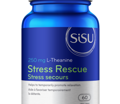 SISU Stress Rescue L-Theanine 250mg, 60 vcap on Sale