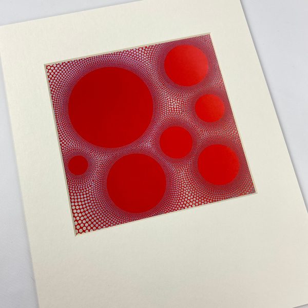 Seven Red Suns Matted Print Online