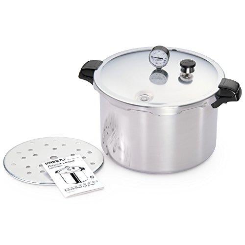 Presto 01755 16-Quart Aluminum canner Pressure Cooker, One Size, Silver For Cheap