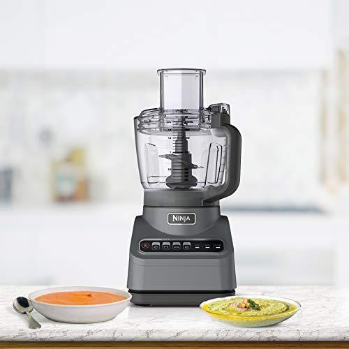 Ninja BN601 Professional Plus Food Processor 1000-Peak-Watts with Auto-iQ Preset Programs Chop Puree Dough Slice Shred with a 9-Cup Capacity and a Silver Stainless Finish For Cheap