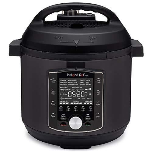 Instant Pot Pro 10-in-1 Pressure Cooker, Slow Cooker, Rice Grain Cooker, Steamer, Saute, Sous Vide, Yogurt Maker, Sterilizer, and Warmer, 8 Quart For Cheap