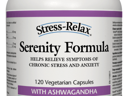 Natural Factors Stress-Relax™ Serenity Formula, 120 caps Online Sale