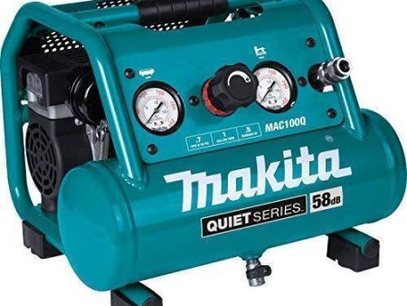 Makita MAC100Q Quiet Series, 1 2 HP, 1 Gallon Compact, Oil-Free, Electric Air Compressor Sale