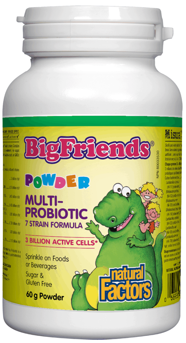 Natural Factors Big Friends Multi Probiotic 60g Powder Sale