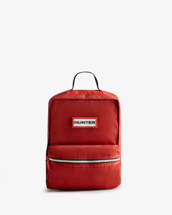 Hunter Kids Nylon Backpack - Military Red Online