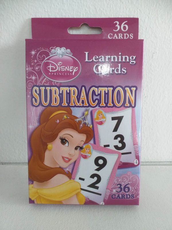 Disney Learning  & Educational Flash Cards,36 cards Fashion