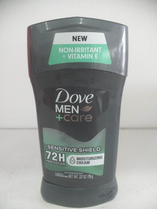 Dove Men+Care Sensitive Shield 72H Antiperspirant Deodorant Stick 2.7 oz(76g) Supply