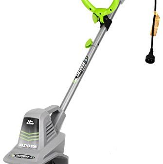 Earthwise TC70025 7.5-Inch 2.5-Amp Corded Electric Tiller Cultivator, Grey Cheap