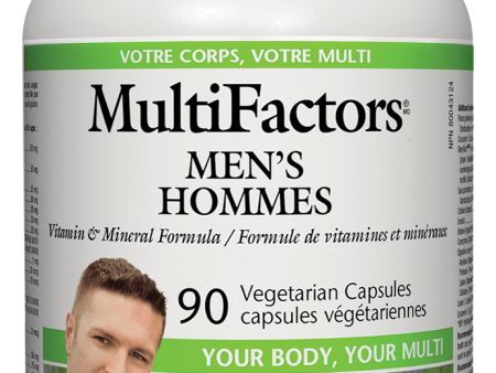 Natural Factors MultiFactors Men s, 90 VegiCap Online Hot Sale