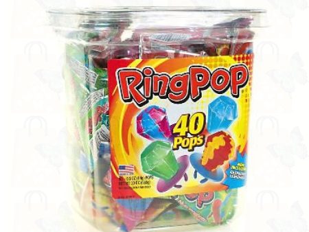 Ring pop limited edition mix 40 pops Online Hot Sale