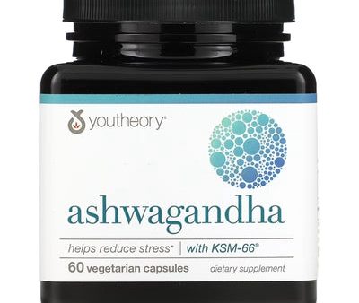 Youtheory Ashwagandha 60 Vegetarian capsules Discount