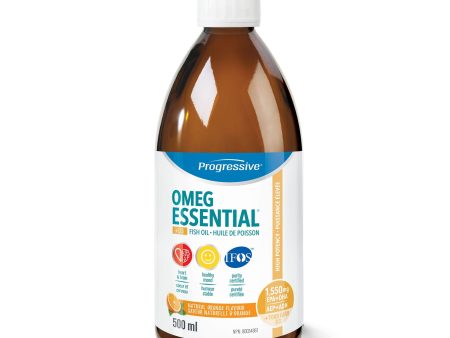 Progressive OmegEssential + Vitamin D3, Liquid Orange 500ml Online Hot Sale