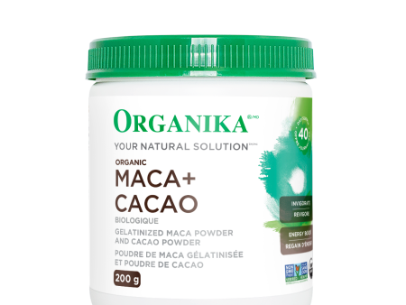 Organika Maca + Cacao Powder 200g Fashion