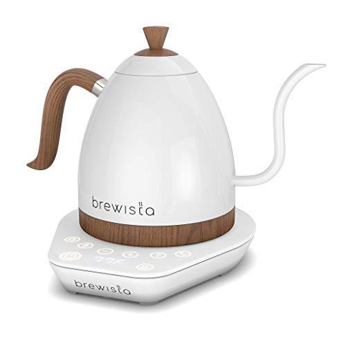 Brewista | Artisan 1.0L Electric Gooseneck Kettle | Electric Water Kettle For Pour Over Coffee (All White (Pearl)) For Discount