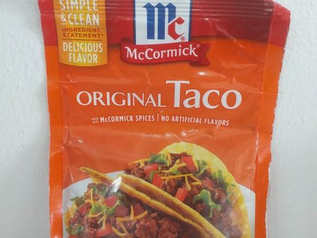 McCormick Original Taco Seasoning Mix, 1 oz (28g) Supply