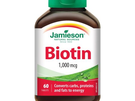 Jamieson Biotin 1000 mcg 60 tabs Sale