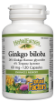 Natural Factors Ginkgo Biloba Extract, 60 mg, 120 capsules For Sale