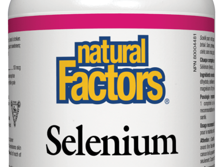 Natural Factors Selenium, 100 mcg, 90 Tablets Online Hot Sale