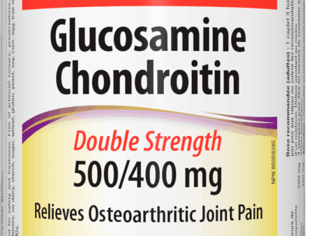 Webber Naturals Glucosamine & Chondroitin Sulfate 500 400 mg, 140 caplets Online Hot Sale