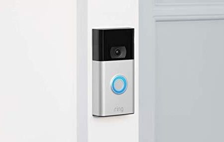 Ring Video Doorbell – newest generation, 2020 release – 1080p HD video, improved motion detection, easy installation – Satin Nickel Sale