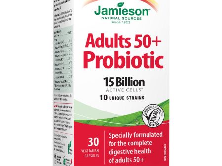 Jamieson Probiotic Complex For Adults 50 +, 30 capsules For Sale