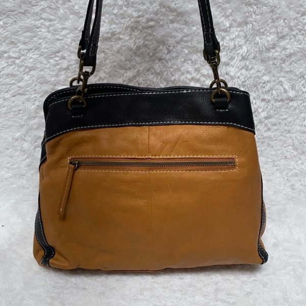 American Leather Co. Leather and Suede Shopper - Brookfield CafeLatte Black, Online now