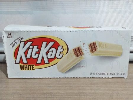 Kit-Kat crisp wafers white creme(1.02kg) exp 12 21 Online now