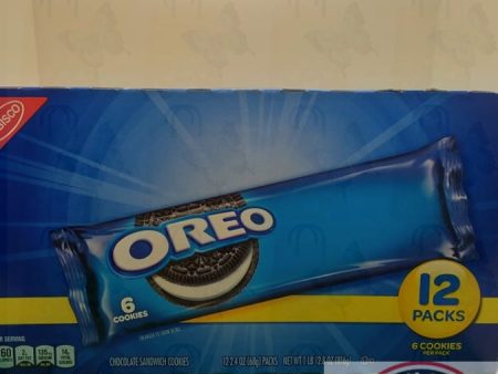 Oreo cookies 12 packs 12.8 oz Hot on Sale