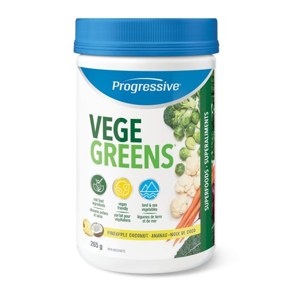 Progressive VegeGreens Pineapple Coconut, 265g Online