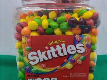 Skittles Original Fruity Candy Jar 1.53kg (3lbs) For Sale