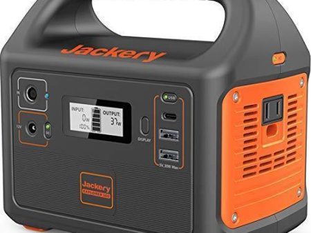 Jackery Portable Power Station Explorer 160, 167Wh Lithium Battery Solar Generator (Solar Panel Optional) Backup Power Supply with 110V 100W(Peak 150W) AC Outlet for Outdoors Camping Fishing Emergency Fashion