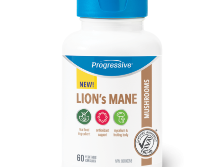 Progressive Lion s Mane, 60 caps Discount