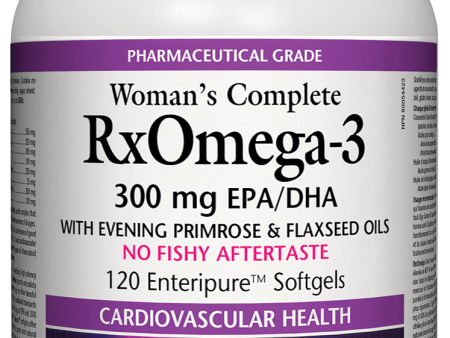 Natural Factors Women s Complete RxOmega-3 Factors, 120 softgels Fashion