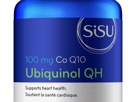 Sisu Ubiquinol QH Co Q10 100mg, 60 softgels Online Hot Sale