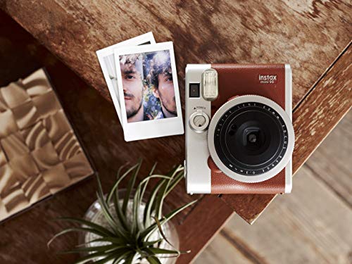 Fujifilm Instax Mini 90 Instant Film Camera (Brown) Online Hot Sale