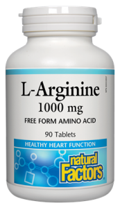 Natural Factors L-Arginine 1000mg Tab 90 Discount