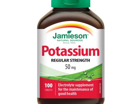 Jamieson Potassium 50mg, 100 tablets Fashion