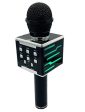 Perfect Pitch Wireless Karaoke Microphone and Recorder Black, on Sale