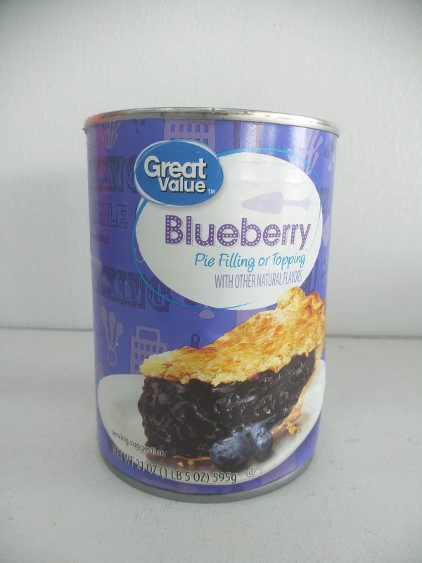 Great Value Blueberry Pie Filling or Topping, 21 oz(595g) Online Hot Sale