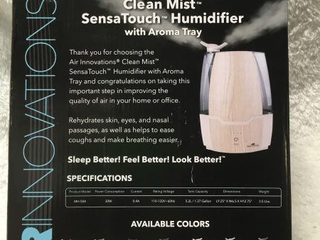 Air Innovations Clean Mist Humidifier with Sensa Touch and Aroma Tray Supply