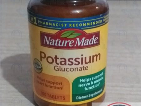 Nature Made Potassium Gluconate  100 tablets Hot on Sale